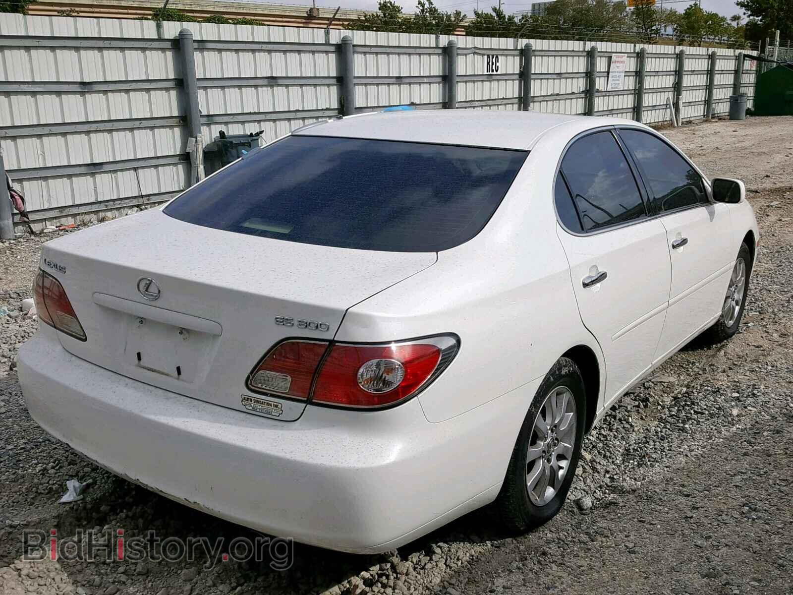 2002 LEXUS ES300 - VIN: JTHBF30G420041108 - Фото 4