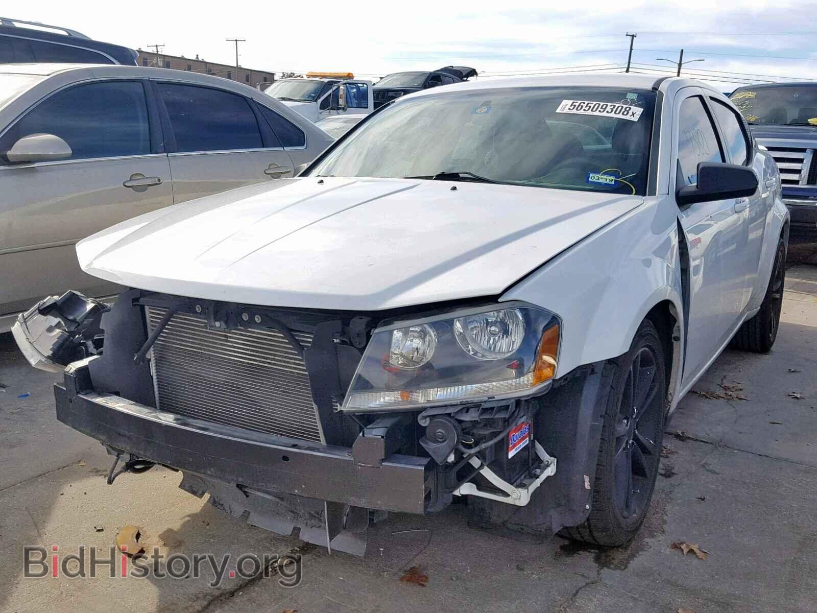 2014 DODGE AVENGER - VIN: 1C3CDZAG7EN133001 - Фото 2