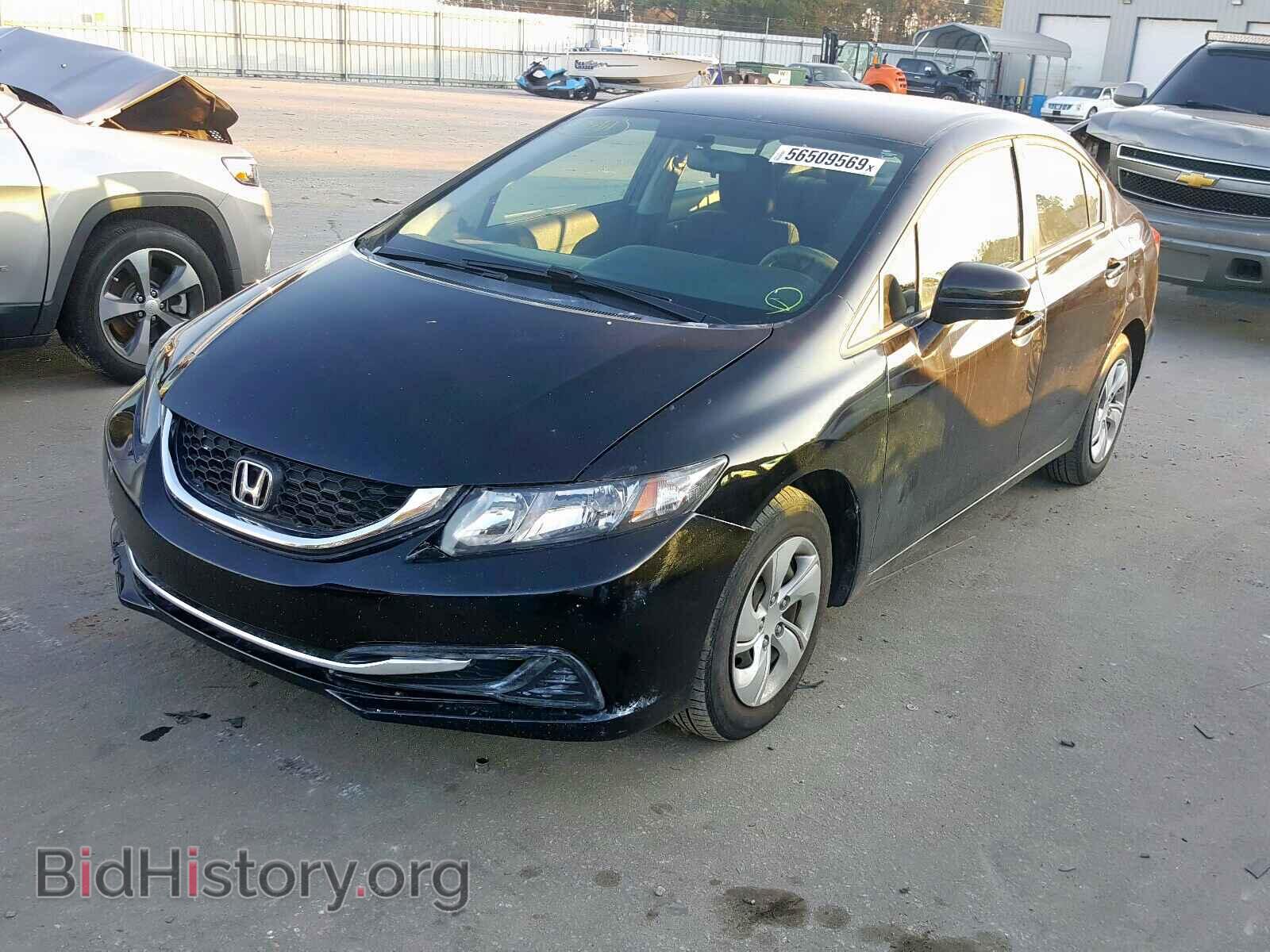 2014 HONDA CIVIC - VIN: 19XFB2F51EE054005 - Фото 2