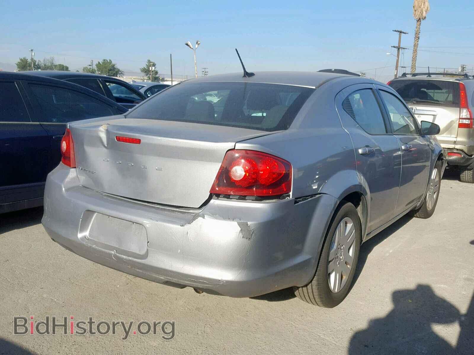 2014 DODGE AVENGER - VIN: 1C3CDZAB0EN216242 - Фото 4