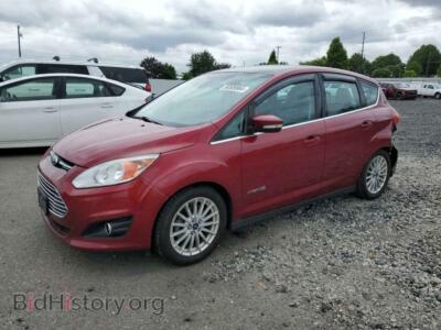 2013 Ford CMAX SEL, red — VIN 1FADP5BU4DL531030, Copart