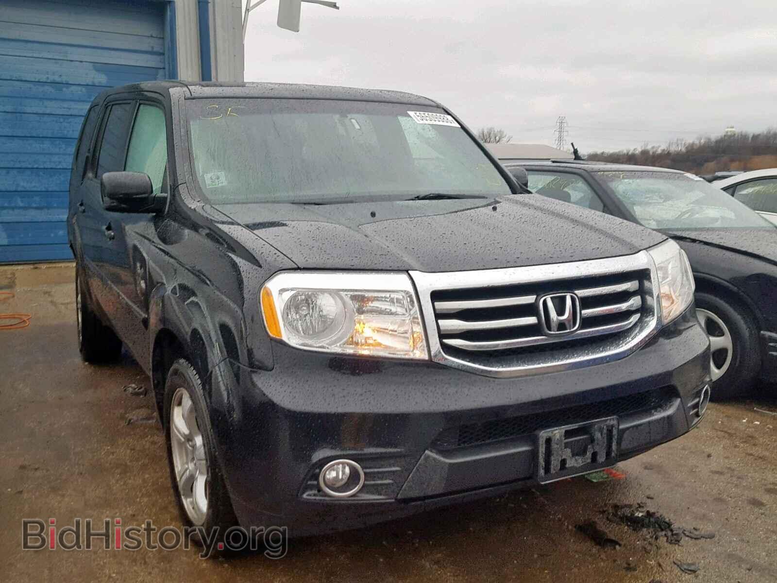 Фотография 5FNYF4H46DB080086 - HONDA PILOT EX 2013
