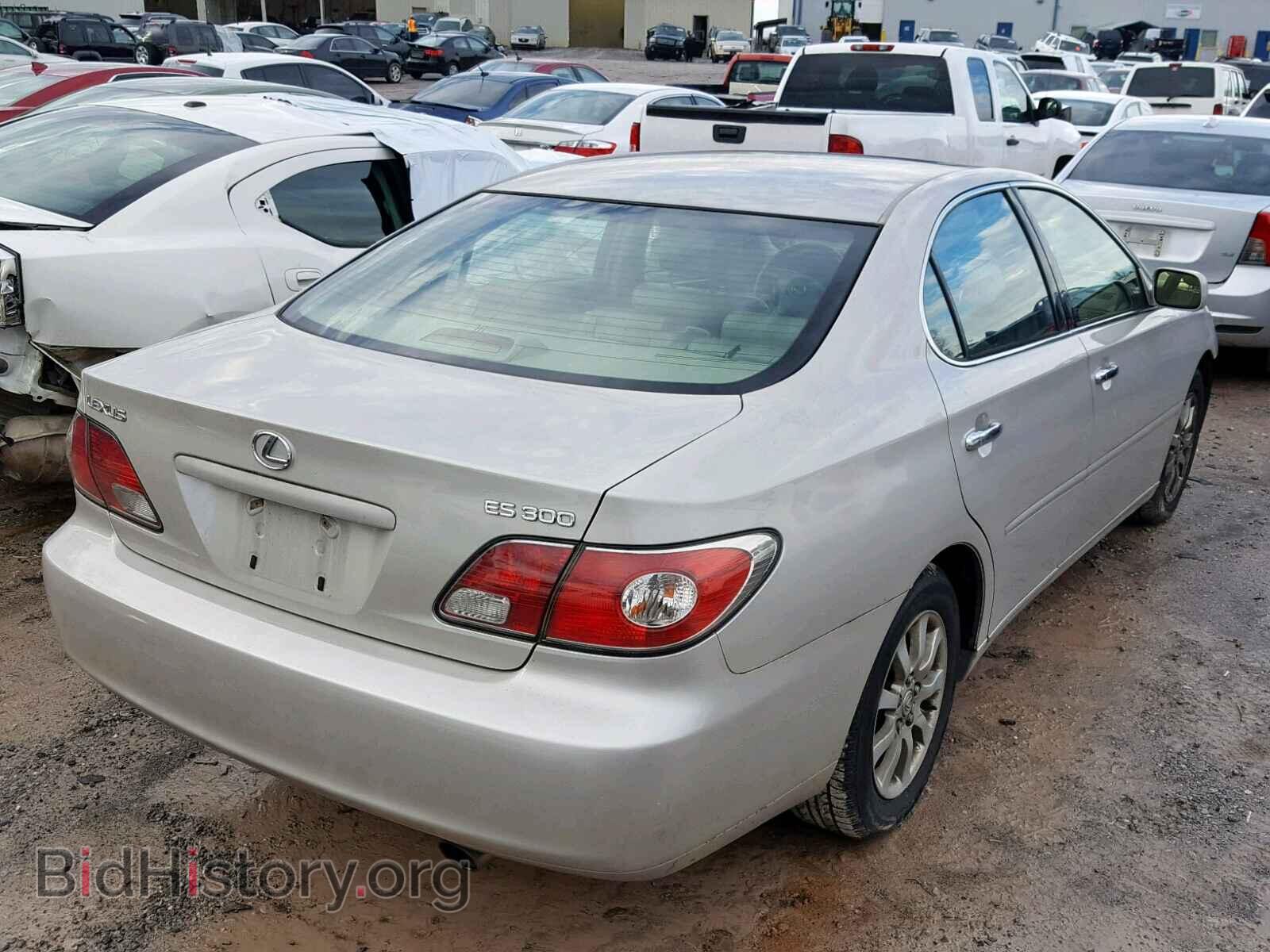 2003 LEXUS ES300 - VIN: JTHBF30GX30138606 - Фото 4
