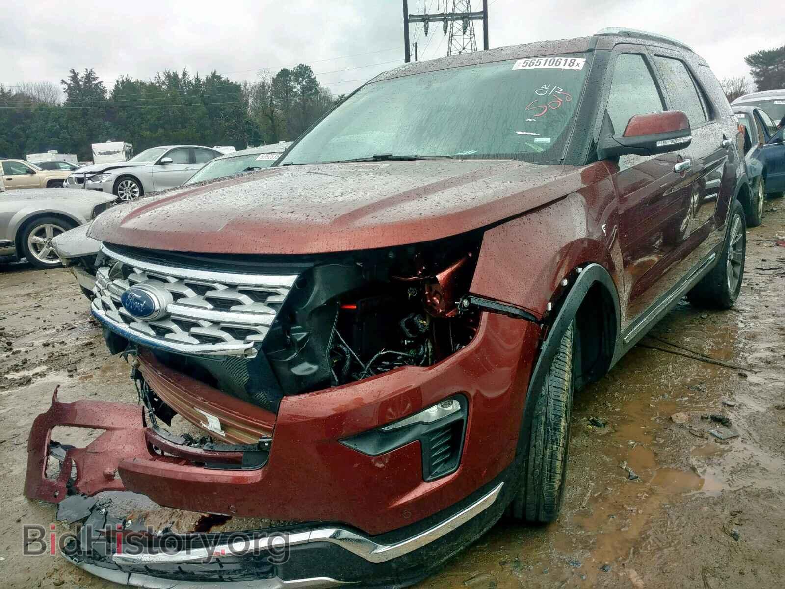 2018 FORD EXPLORER L - VIN: 1FM5K7F82JGB45678 - Photo 2