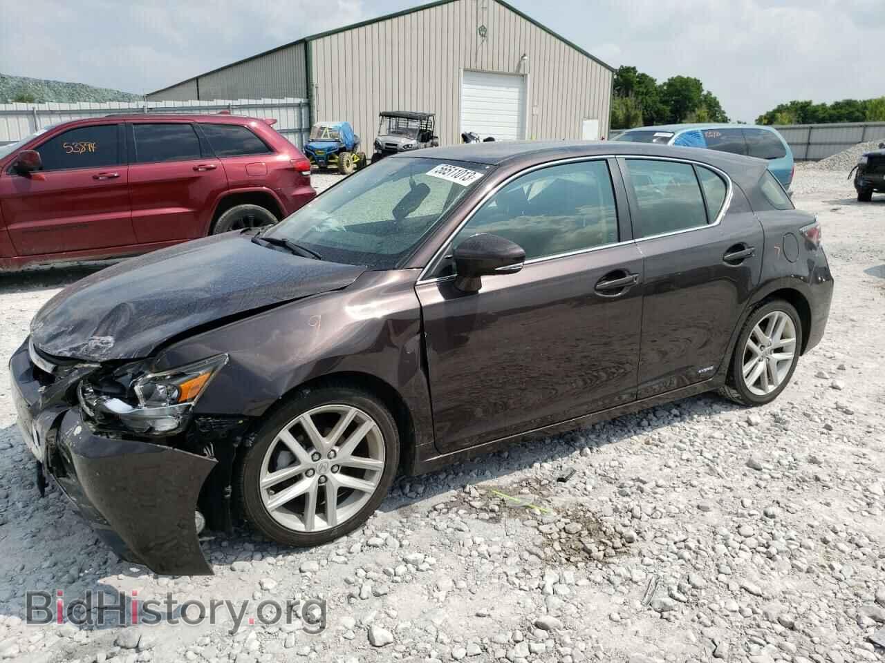 Photo JTHKD5BH3G2252741 - LEXUS CT 200 2016