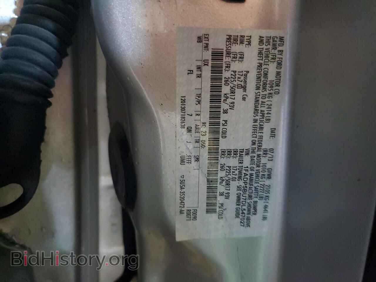 2013 FORD CMAX - VIN: 1FADP5BU7DL547027 - Фото 13