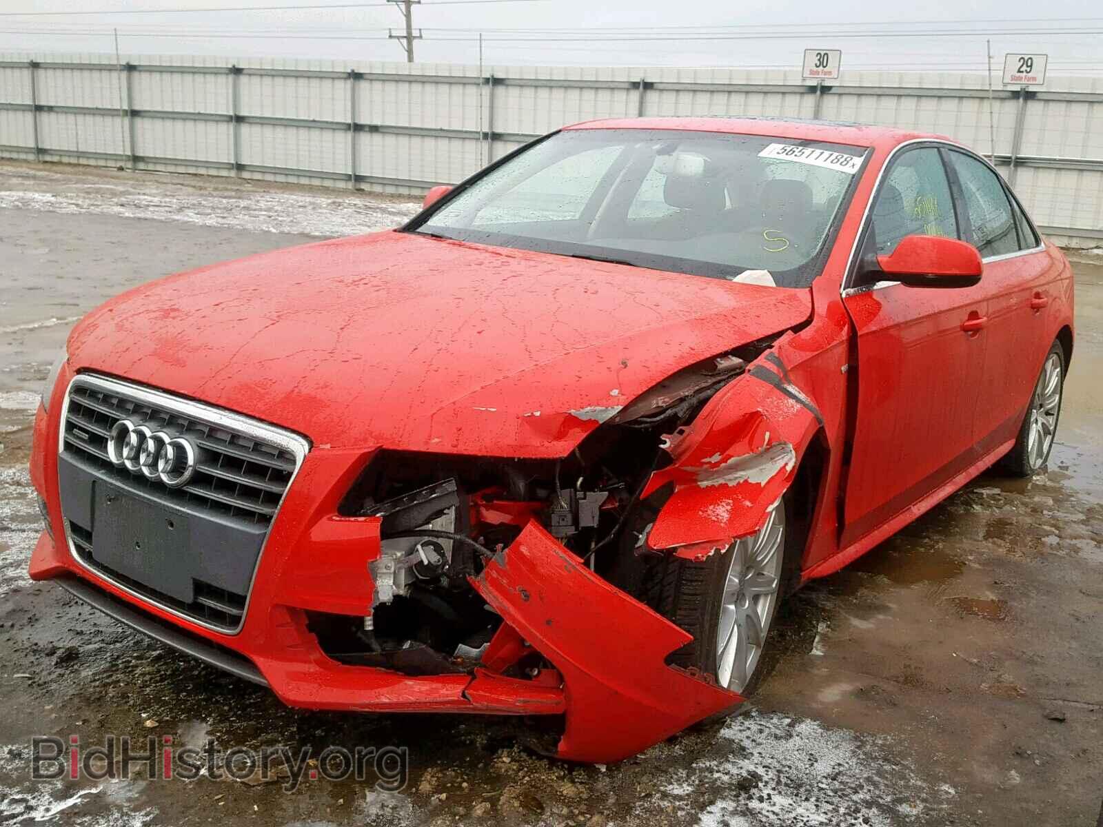 2012 AUDI A4 - VIN: WAUFFAFL9CN008571 - Фото 2