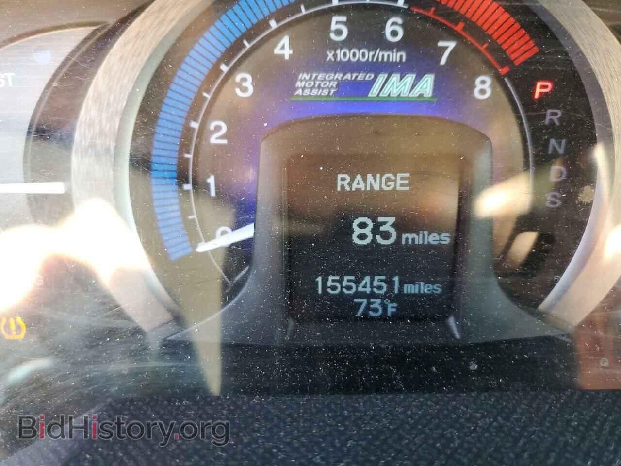 2010 HONDA INSIGHT - VIN: JHMZE2H71AS004780 - Фото 8