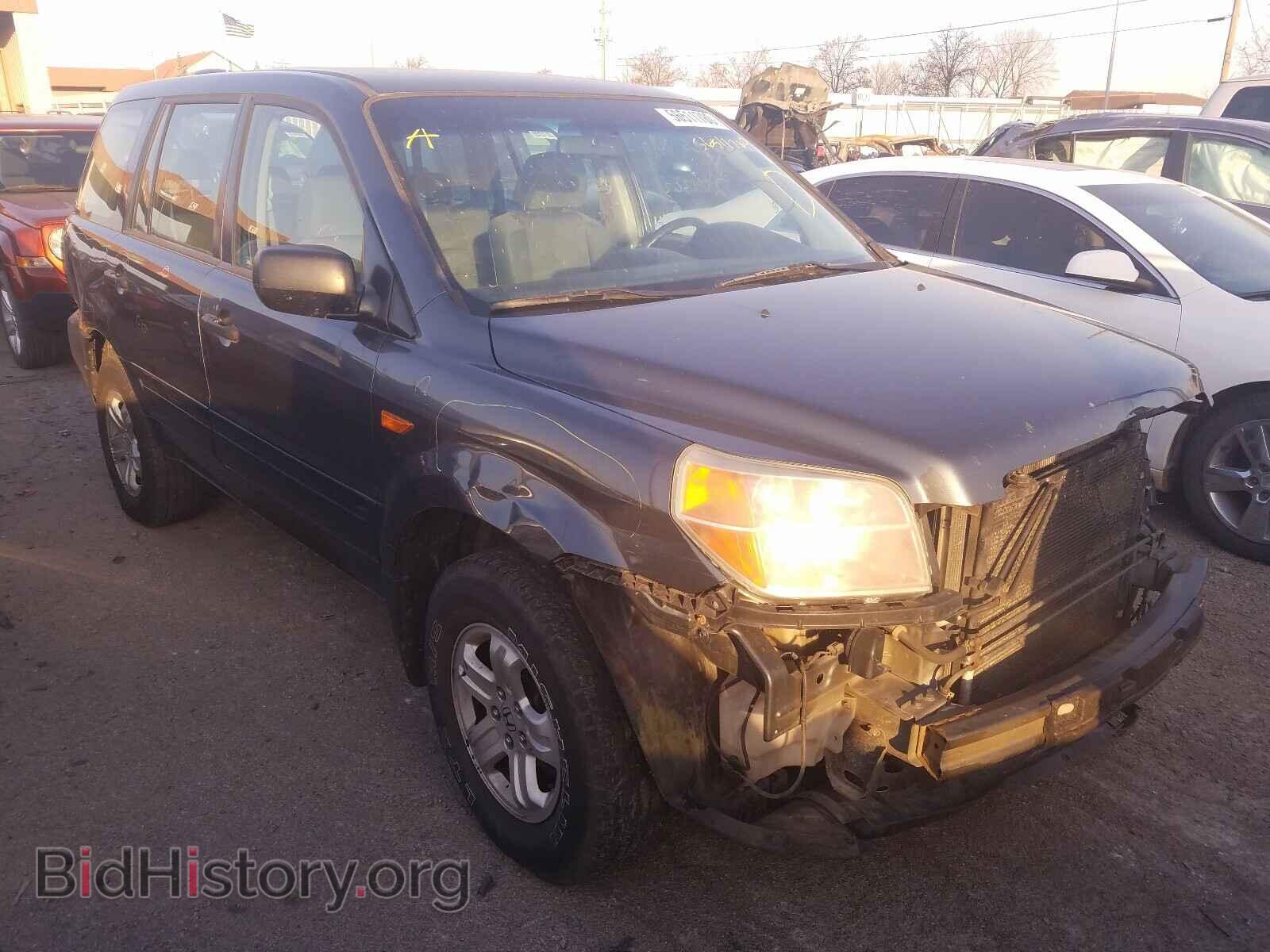 Фотография 5FNYF28196B031011 - HONDA PILOT 2006