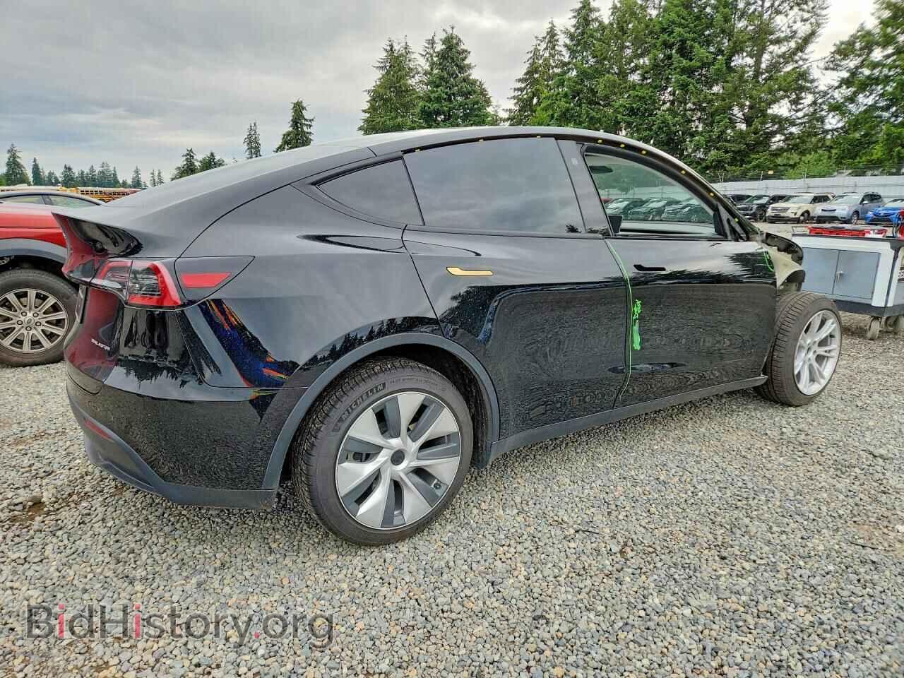 2022 TESLA MODEL Y - VIN: 7SAYGDEE7NF393839 - Фото 3