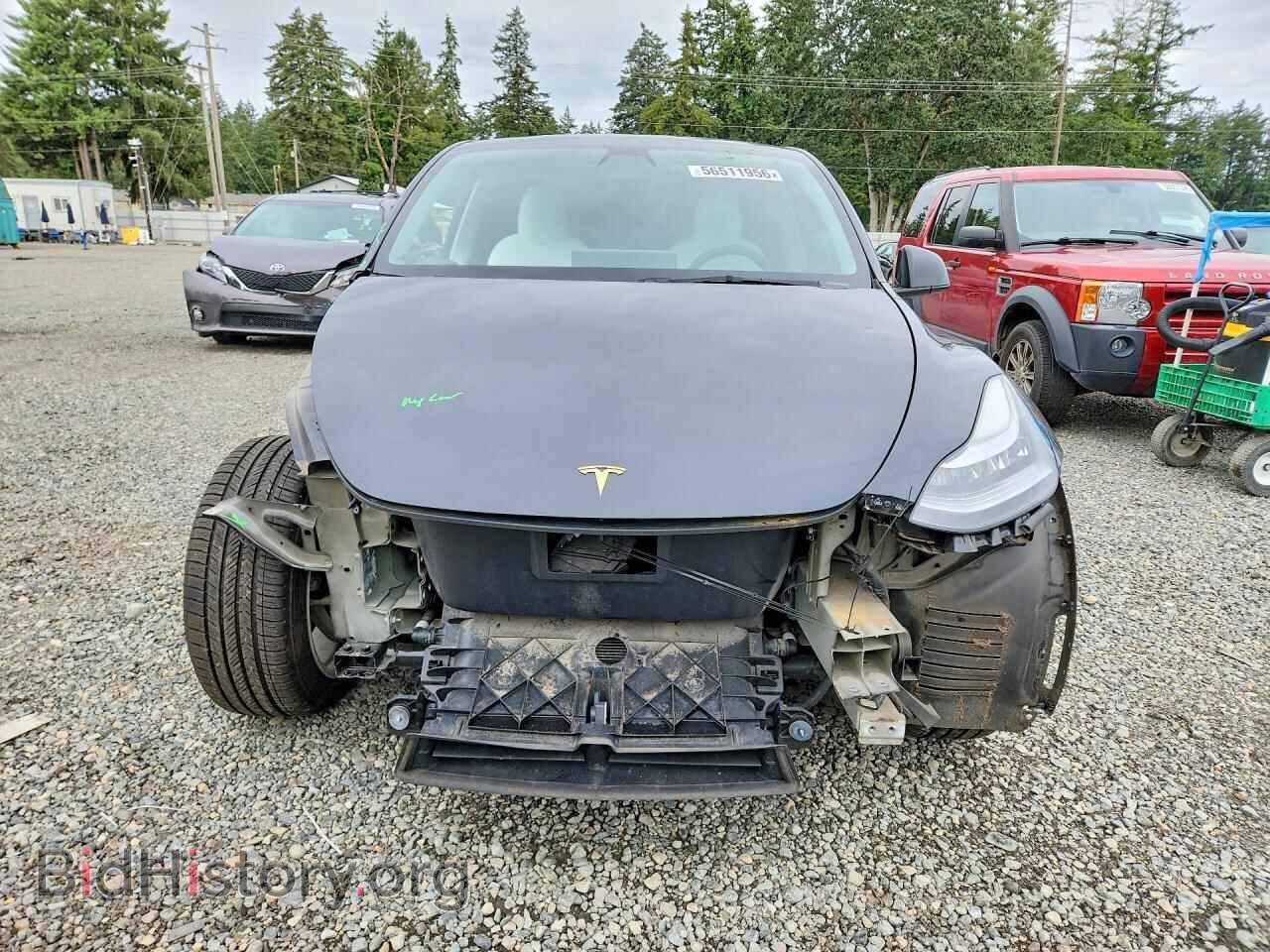 2022 TESLA MODEL Y - VIN: 7SAYGDEE7NF393839 - Фото 5