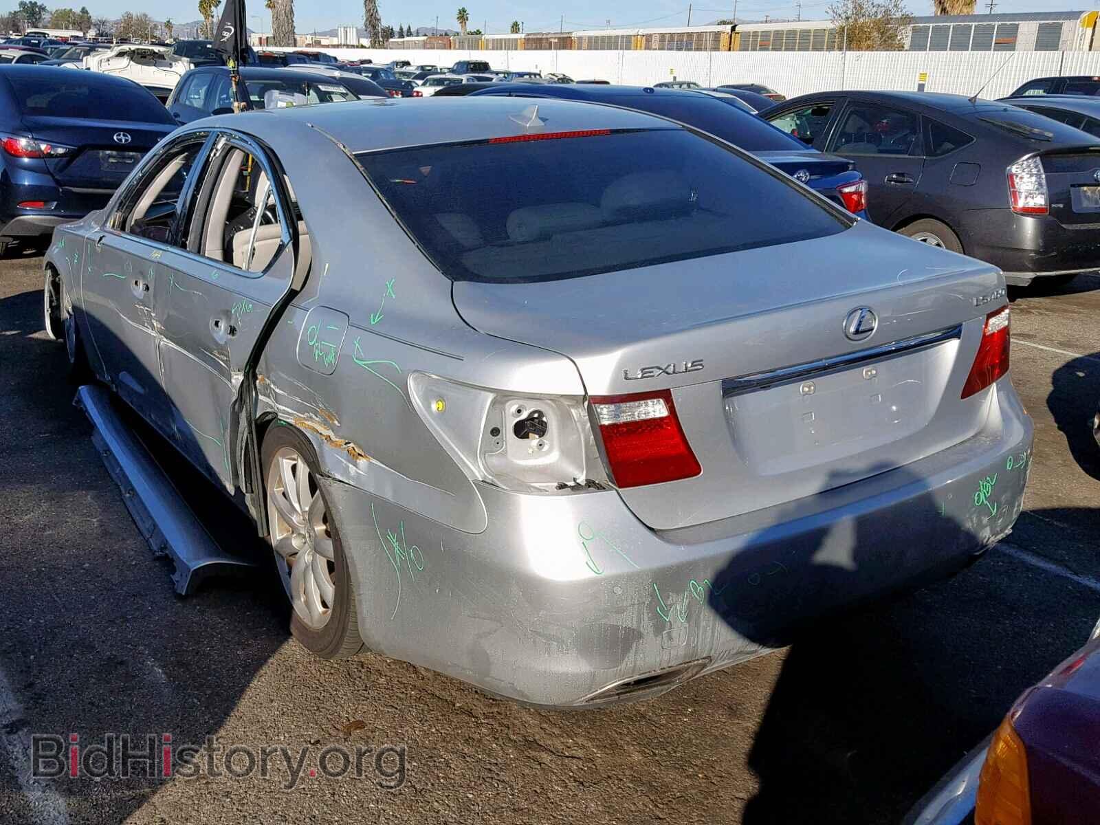 2007 LEXUS LS460 - VIN: JTHBL46F775050392 - Фото 3