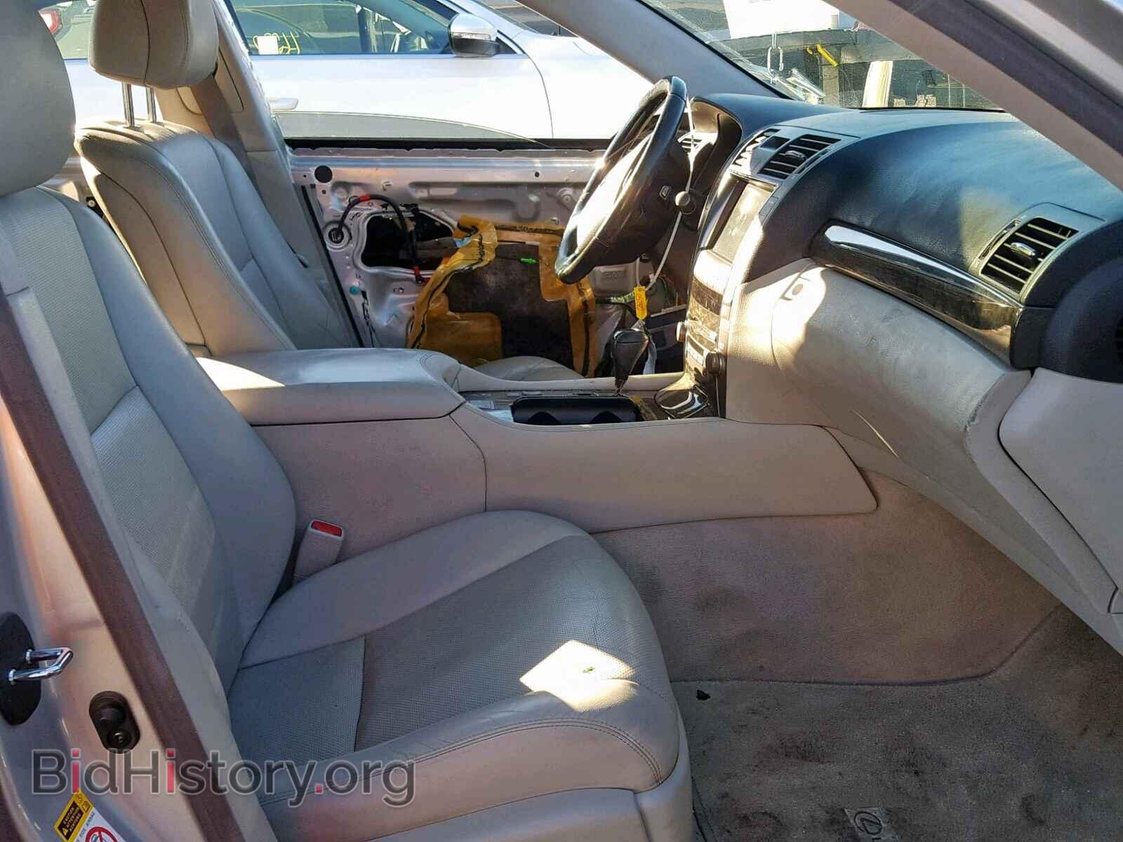 2007 LEXUS LS460 - VIN: JTHBL46F775050392 - Фото 5