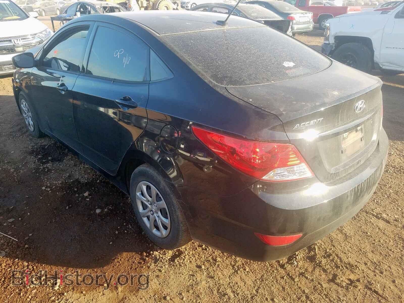2014 HYUNDAI ACCENT - VIN: KMHCT4AE4EU743701 - Фото 3