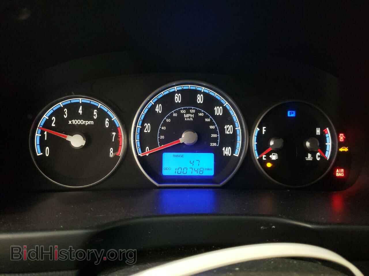 2009 HYUNDAI SANTA FE - VIN: 5NMSG73DX9H237779 - Фото 9