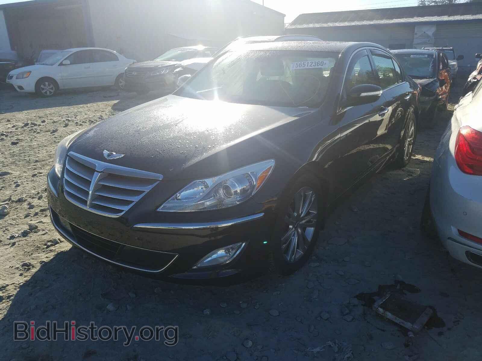 2013 HYUNDAI GENESIS - VIN: KMHGC4DD3DU240308 - Фото 2