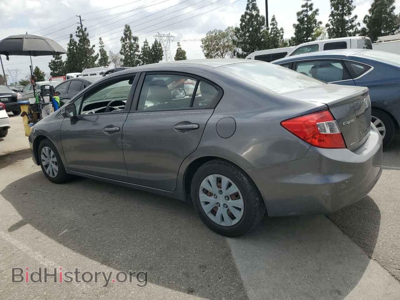 2012 HONDA CIVIC - VIN: 2HGFB2F57CH325183 - Фото 2