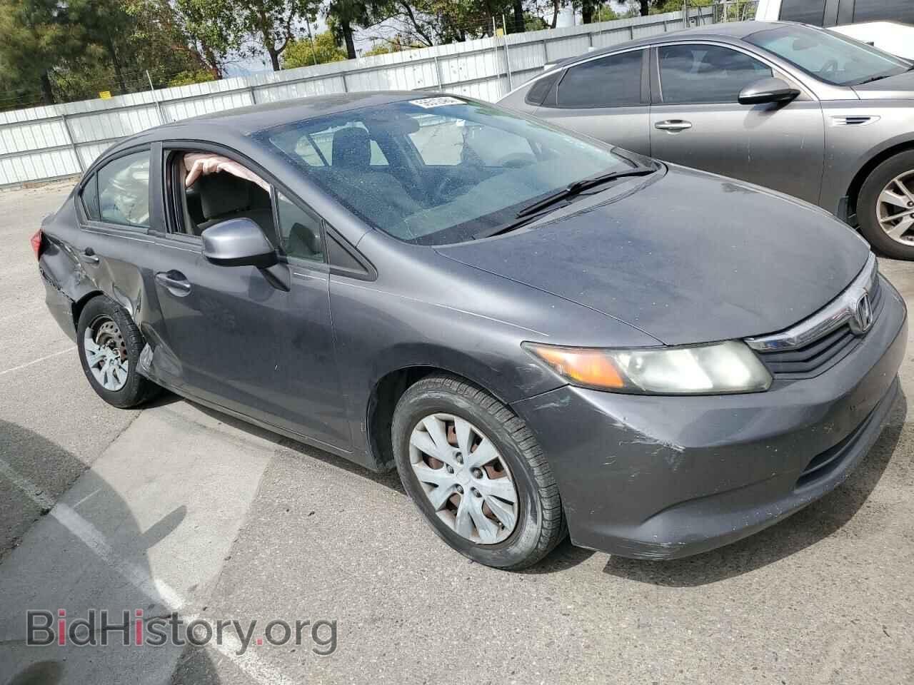 2012 HONDA CIVIC - VIN: 2HGFB2F57CH325183 - Фото 4