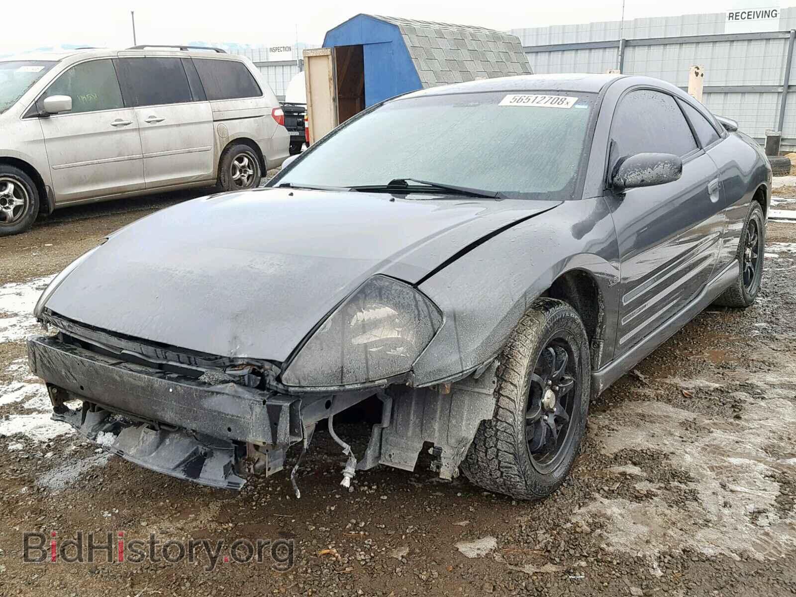 2002 MITSUBISHI ECLIPSE - VIN: 4A3AC54H02E093582 - Фото 2