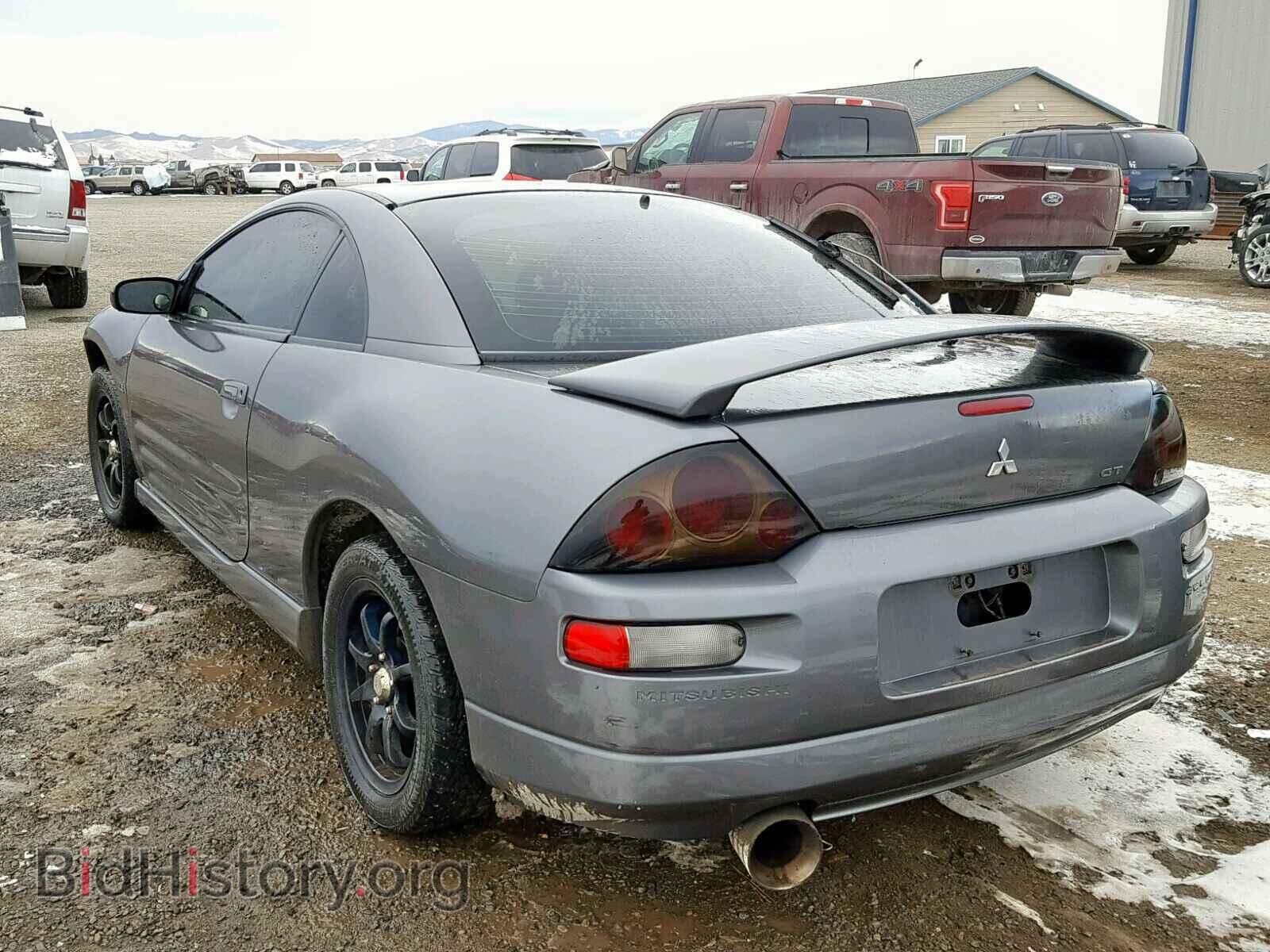 2002 MITSUBISHI ECLIPSE - VIN: 4A3AC54H02E093582 - Фото 3