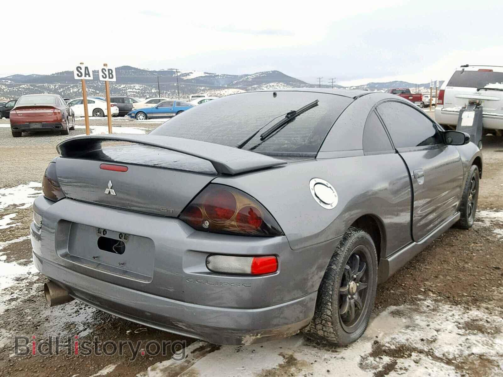 2002 MITSUBISHI ECLIPSE - VIN: 4A3AC54H02E093582 - Фото 4