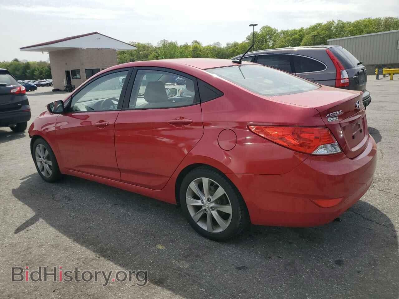 2014 HYUNDAI ACCENT - VIN: KMHCU4AE6EU761517 - Фото 2