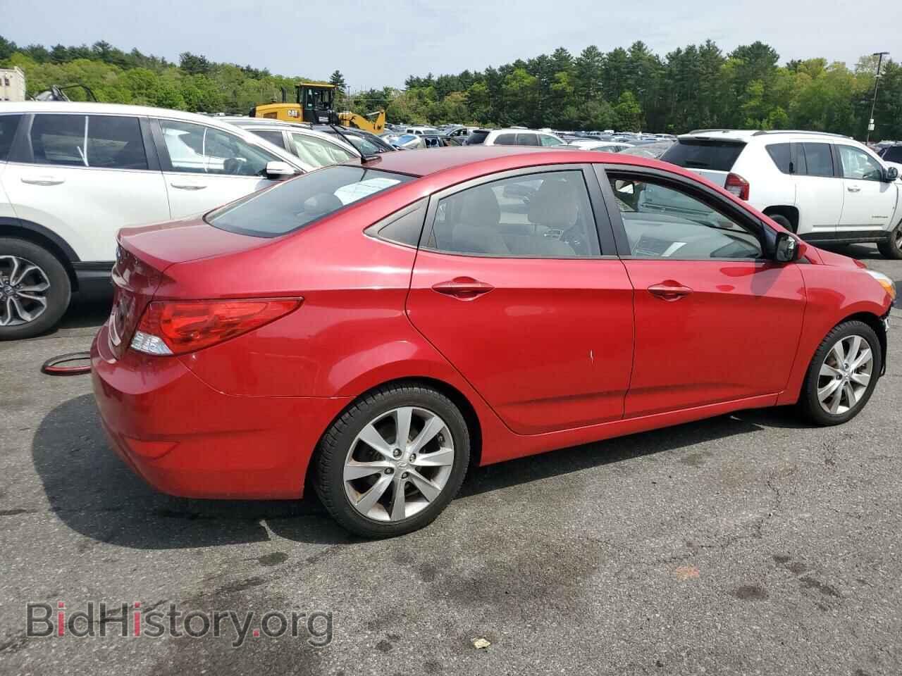 2014 HYUNDAI ACCENT - VIN: KMHCU4AE6EU761517 - Фото 3