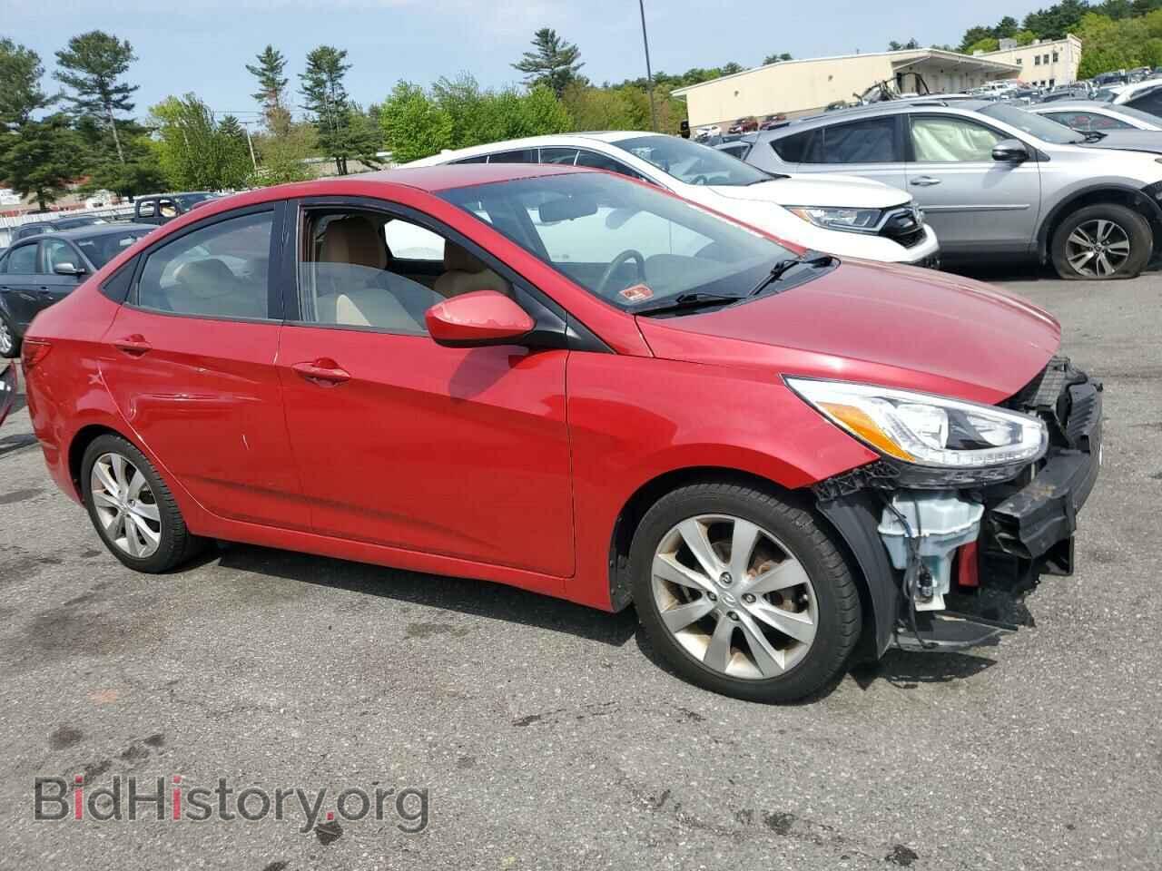 2014 HYUNDAI ACCENT - VIN: KMHCU4AE6EU761517 - Фото 4