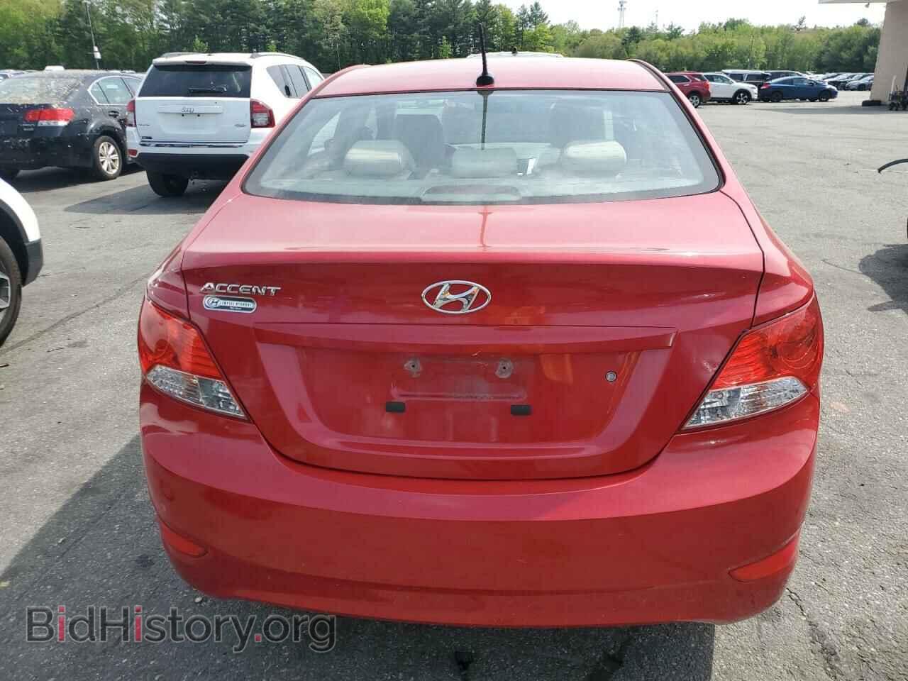 2014 HYUNDAI ACCENT - VIN: KMHCU4AE6EU761517 - Фото 6