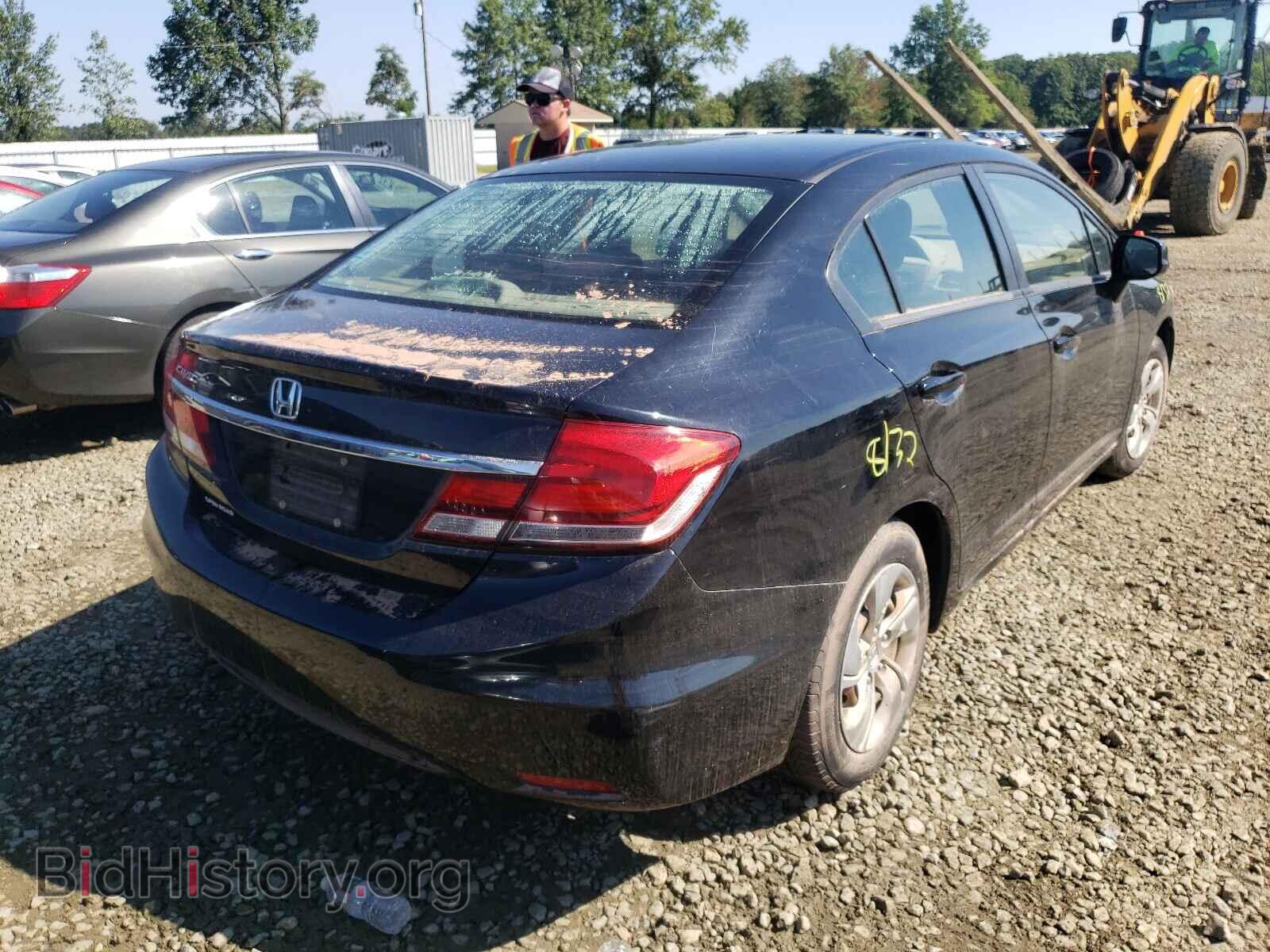 2013 HONDA CIVIC - VIN: 19XFB2F56DE217259 - Фото 4