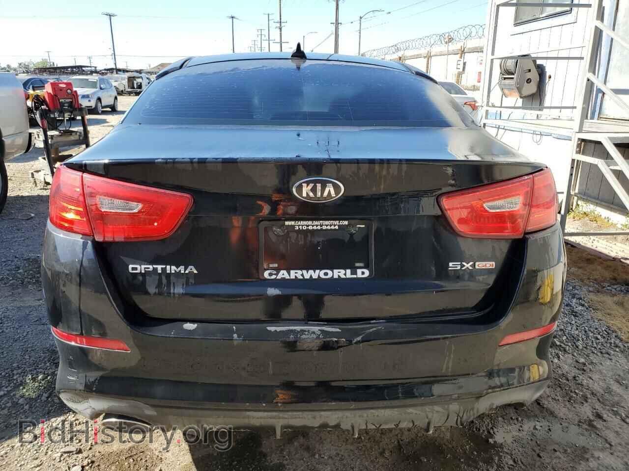 2015 KIA OPTIMA - VIN: 5XXGR4A77FG378234 - Фото 6