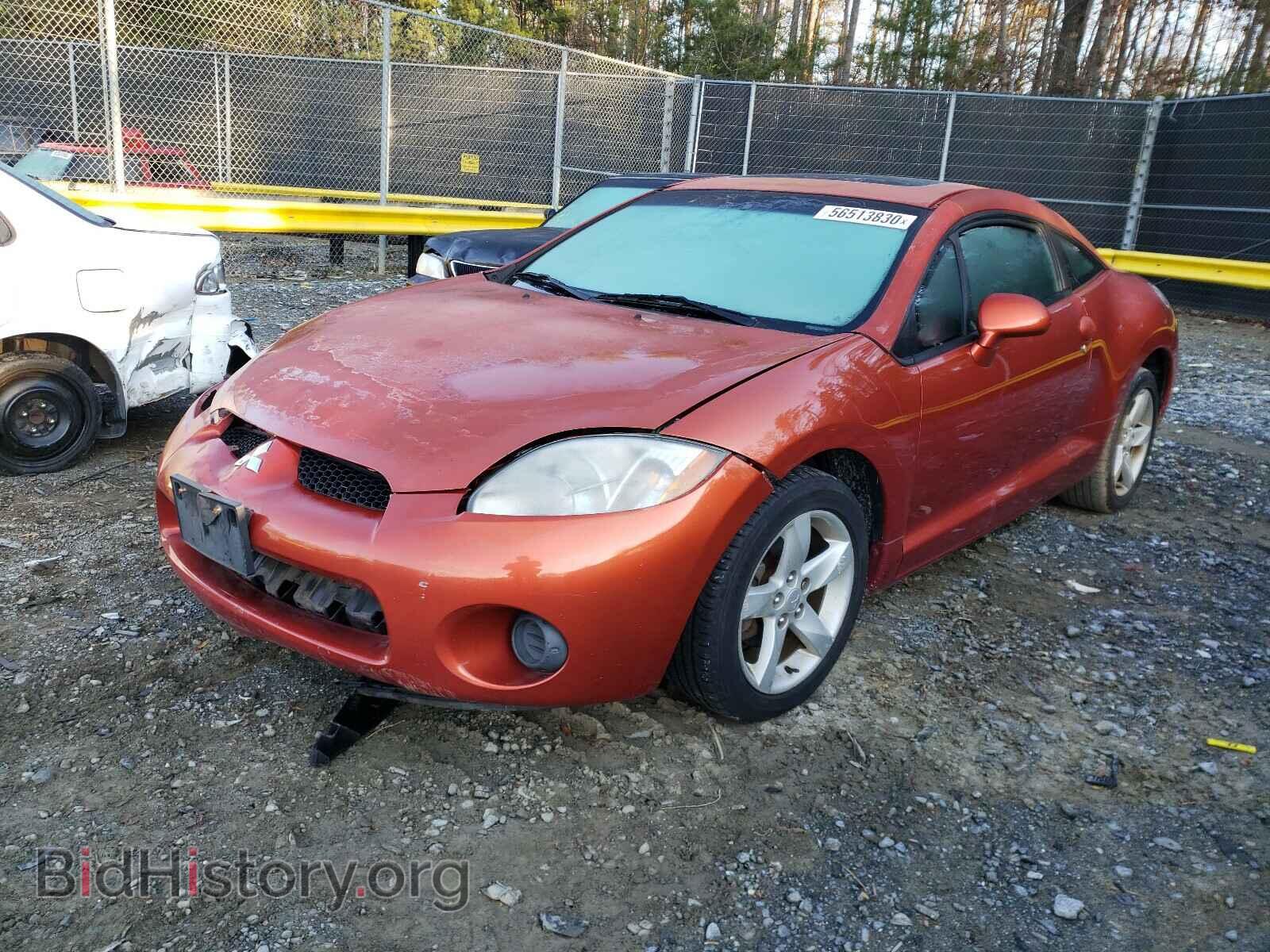 2006 MITSUBISHI ECLIPSE - VIN: 4A3AK24F66E044196 - Фото 2