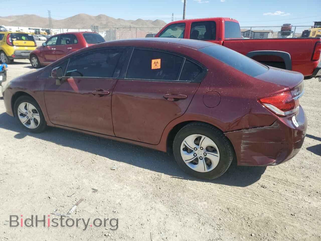 2013 HONDA CIVIC - VIN: 2HGFB2F50DH594305 - Фото 2