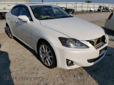2011 Lexus IS IS 250, white — VIN JTHCF5C26B5048337, Copart