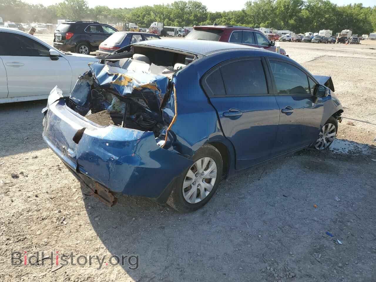 2012 HONDA CIVIC - VIN: 2HGFB2F52CH581604 - Фото 3