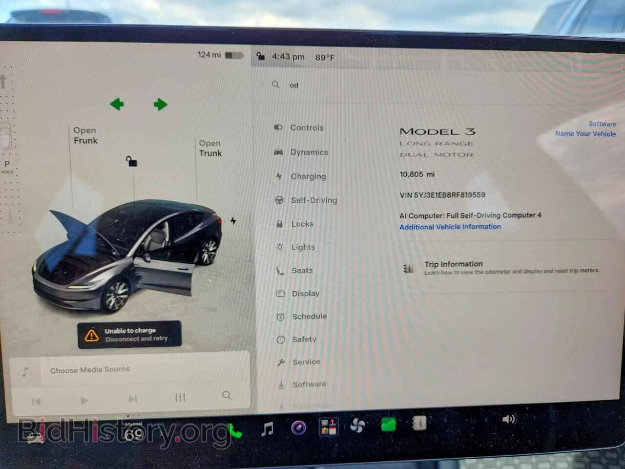 2024 TESLA MODEL 3 - VIN: 5YJ3E1EB8RF819559 - Photo 9