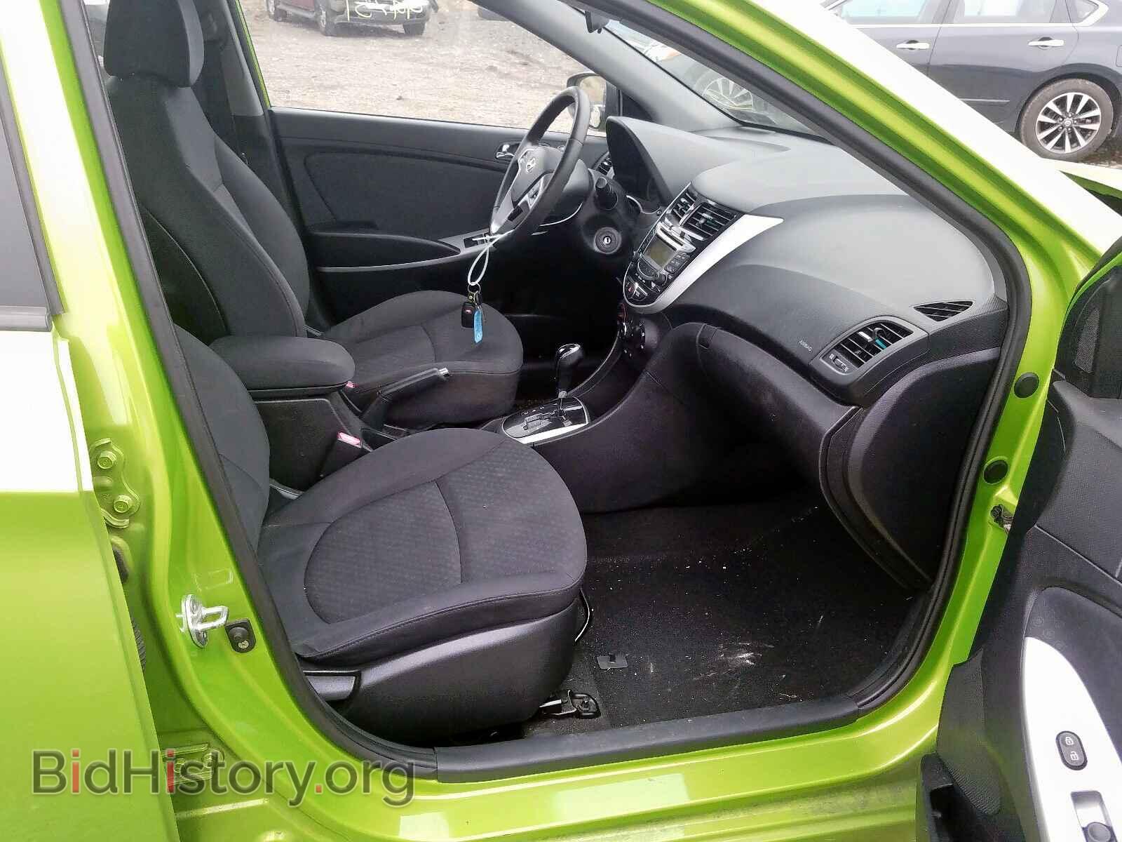 2012 HYUNDAI ACCENT - VIN: KMHCU5AE4CU037666 - Фото 5