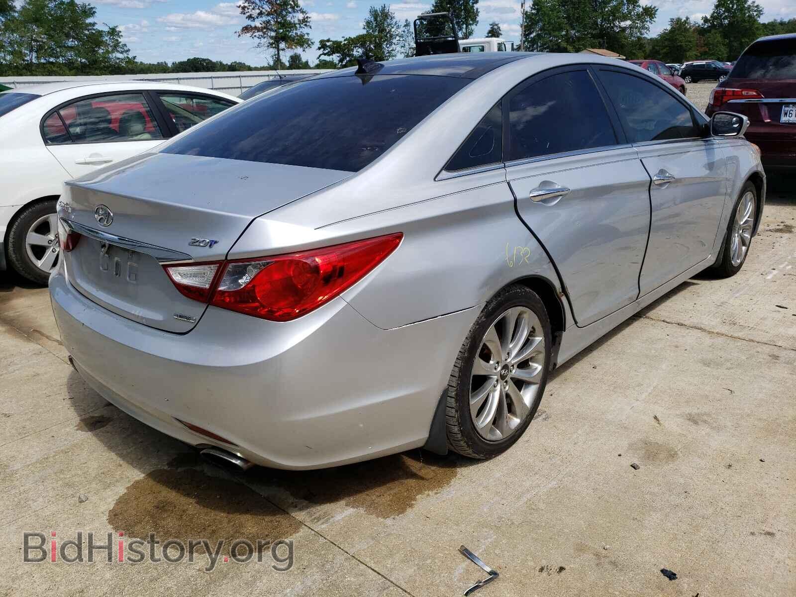 2012 HYUNDAI SONATA - VIN: 5NPEC4ABXCH493732 - Фото 4