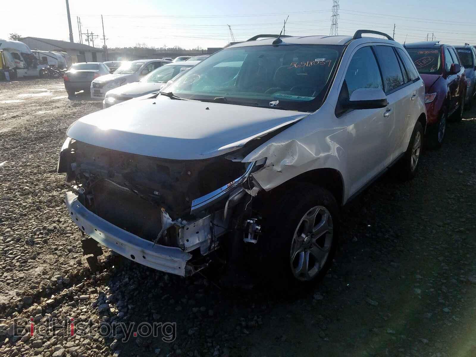 2013 FORD EDGE SEL - VIN: 2FMDK3JC3DBB28433 - Photo 2
