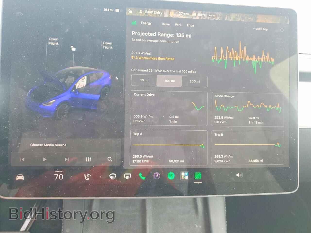 2022 TESLA MODEL Y - VIN: 7SAYGAEE9NF486456 - Фото 9