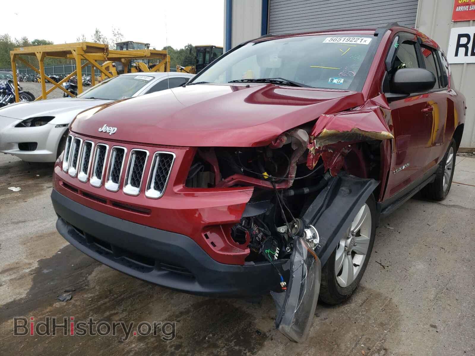 2014 JEEP COMPASS - VIN: 1C4NJDBB1ED503870 - Фото 2