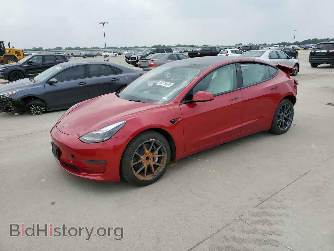 Photo 5YJ3E1EA2MF097361 - TESLA MODEL 3 2021