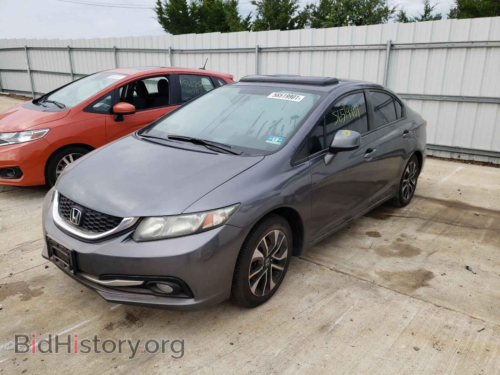 2013 HONDA CIVIC - VIN: 19XFB2F92DE216077 - Фото 2