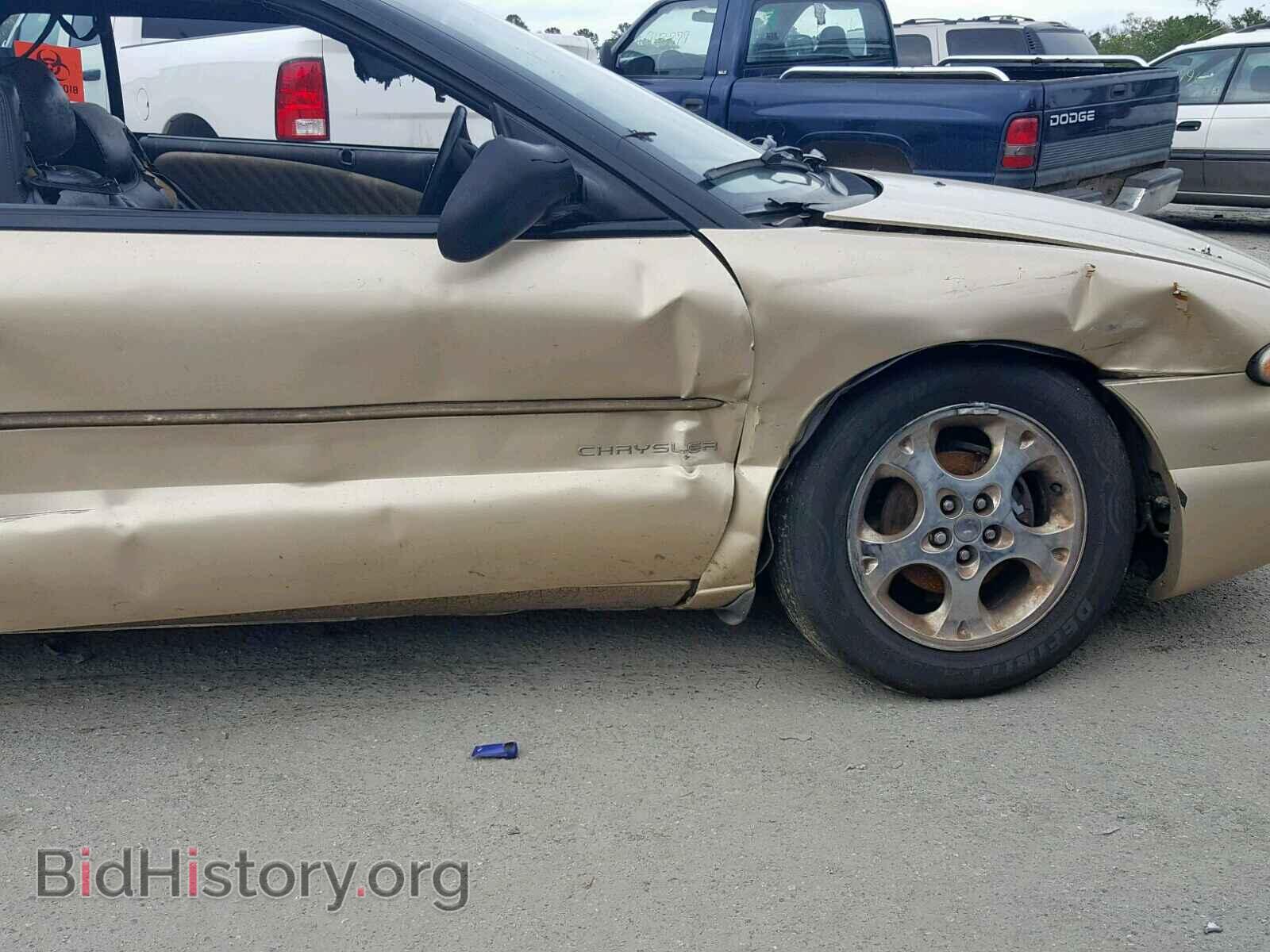 1998 CHRYSLER SEBRING - VIN: 3C3EL55H9WT246568 - Фото 9