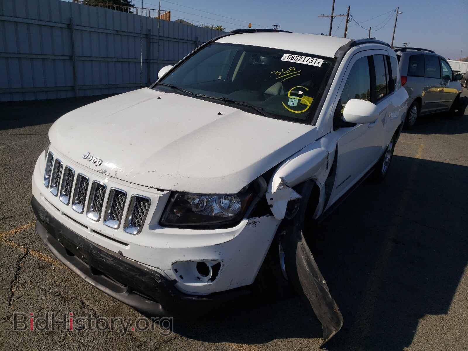 2016 JEEP COMPASS - VIN: 1C4NJCEA7GD634835 - Фото 2