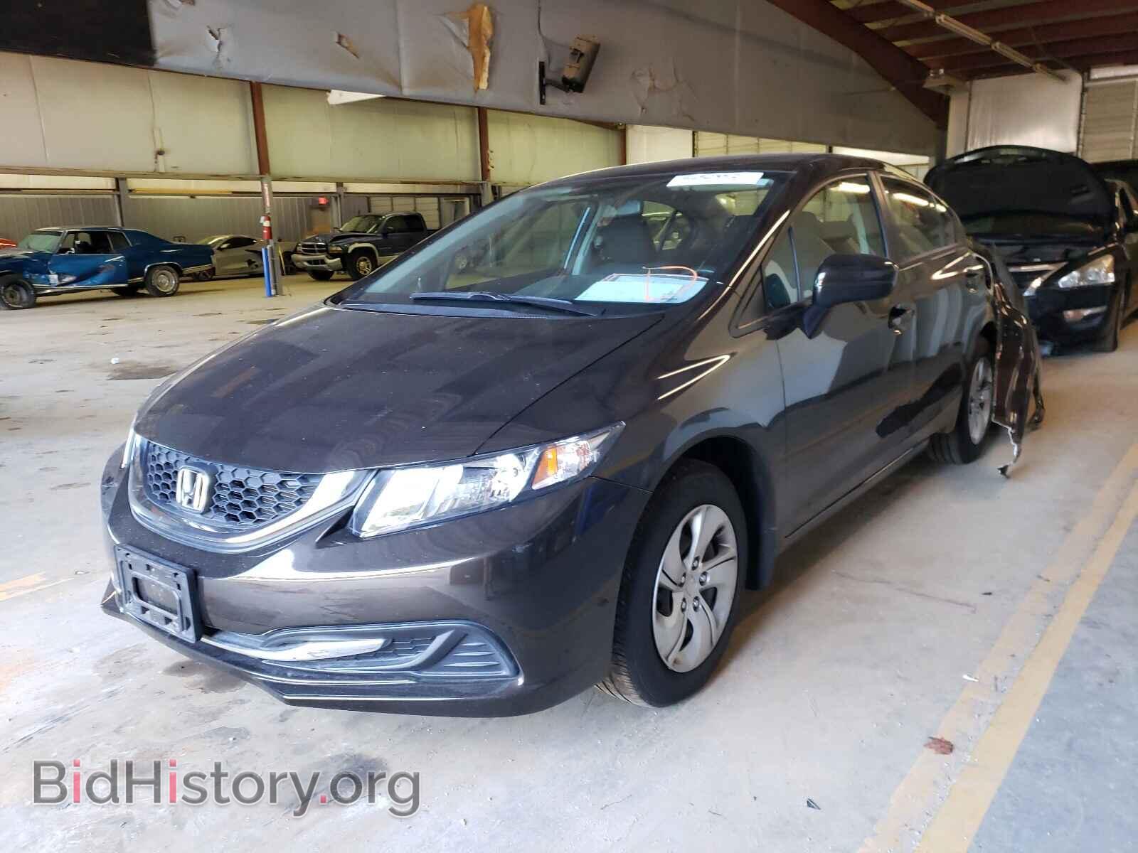 2014 HONDA CIVIC - VIN: 2HGFB2F55EH526955 - Фото 2