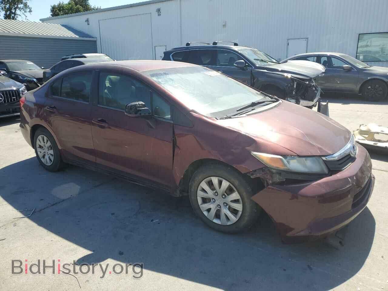 2012 HONDA CIVIC - VIN: 19XFB2F52CE360935 - Фото 4