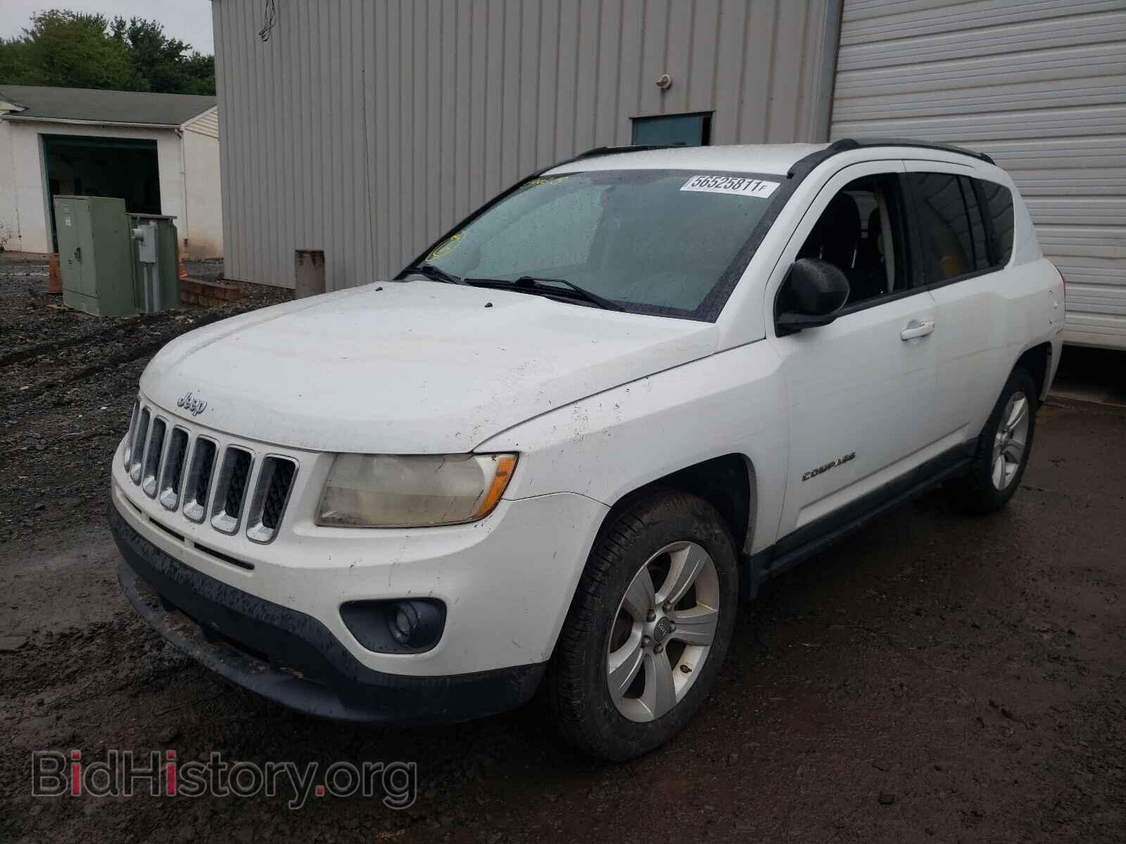 2011 JEEP COMPASS - VIN: 1J4NF1FB1BD202175 - Фото 2