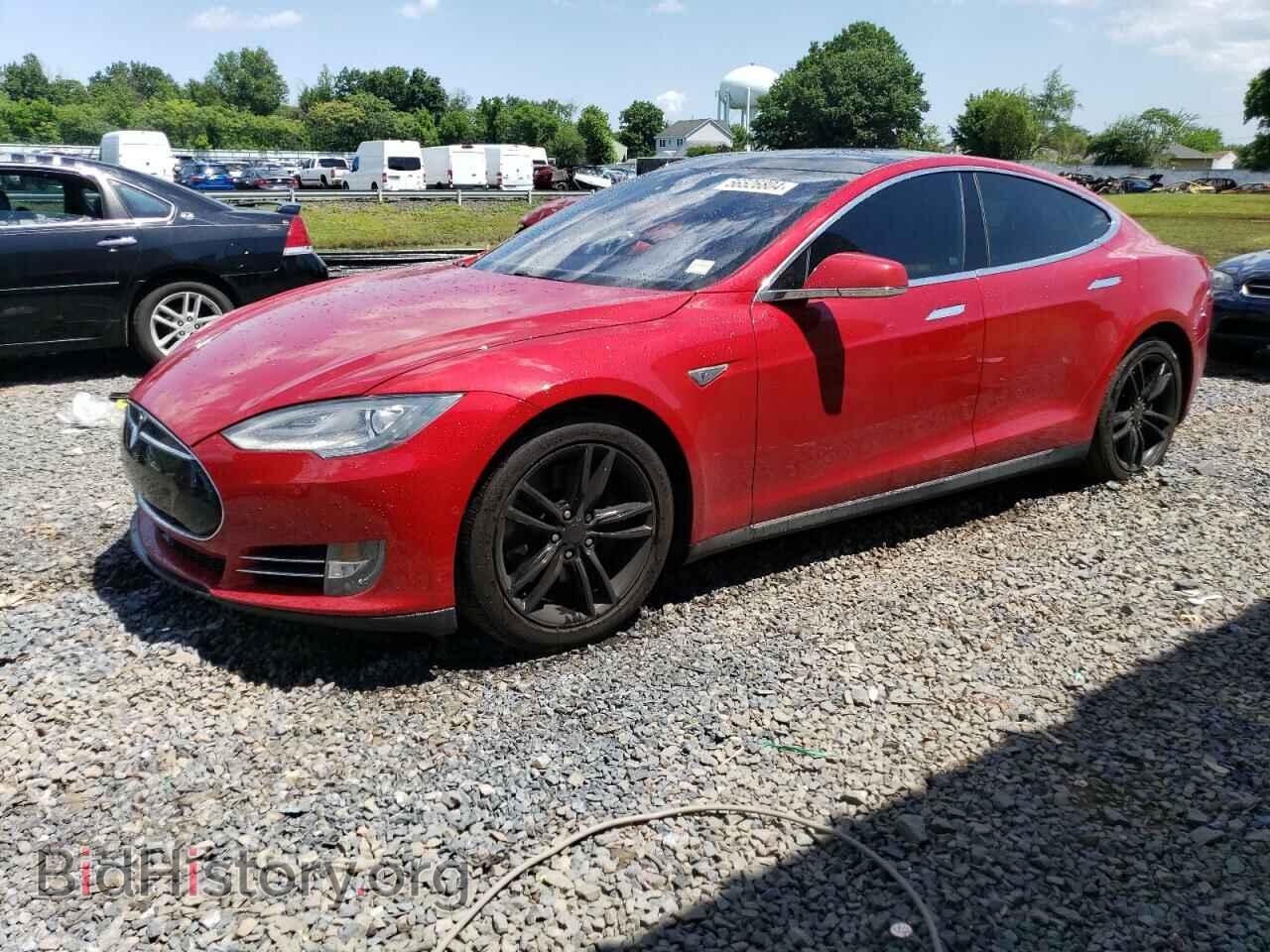 Photo 5YJSA1H24FF084366 - TESLA MODEL S 2015