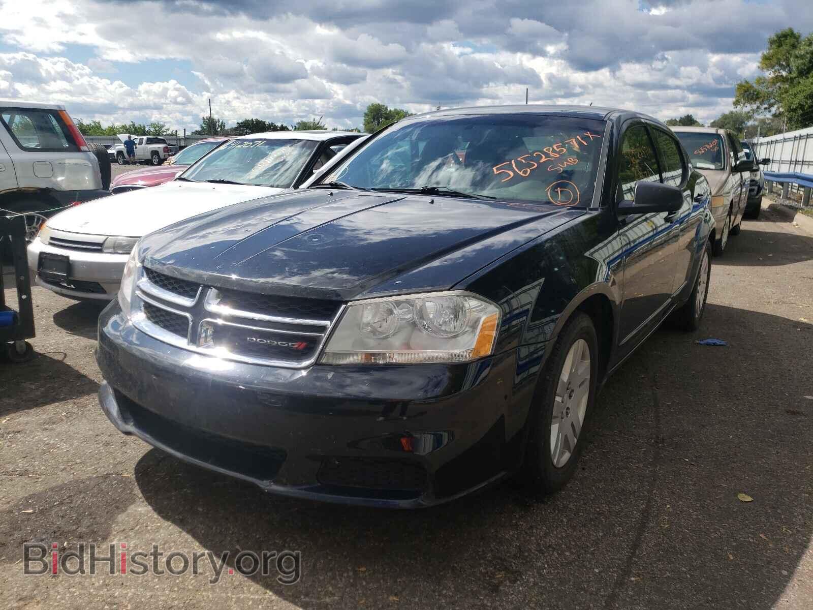 2011 DODGE AVENGER - VIN: 1B3BD4FB8BN545223 - Фото 2